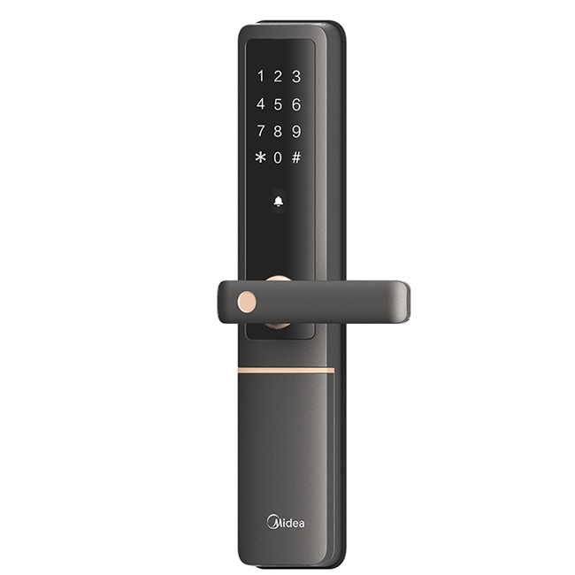 美的指紋鎖 藍牙防特斯拉線圈鎖