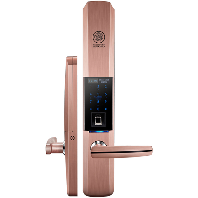 酷豐指紋鎖 家用防盜門密碼鎖智能電子鎖