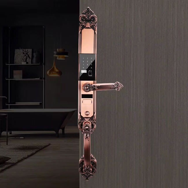 新銳智能鎖 指紋鎖家用防盜門全自動密碼鎖電子鎖