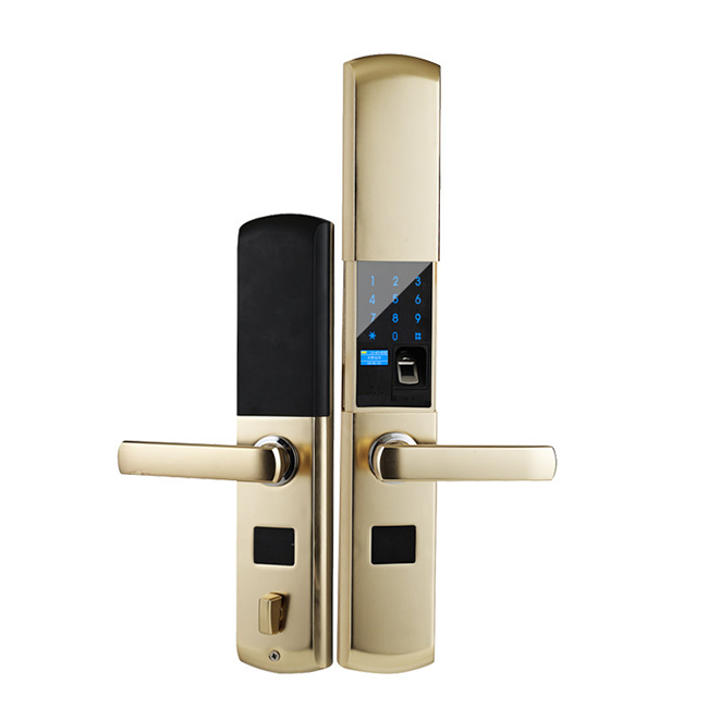 安久和智能鎖 滑蓋智能鎖指紋鎖