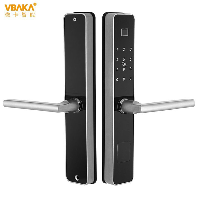 帝倫斯智能鎖 藍(lán)牙APP指紋密碼鋁合金門(mén)鎖