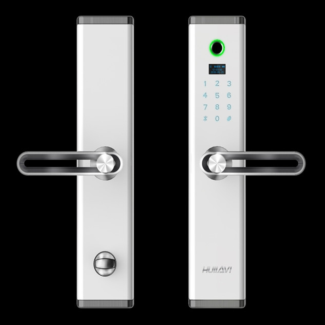 華微智能鎖 H5簡(jiǎn)約直板智能指紋鎖