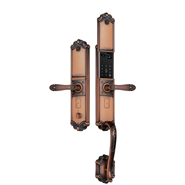 佳合智能鎖 D1別墅高檔鎖游離把手智能鎖