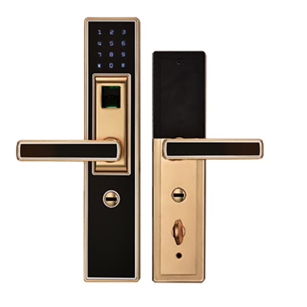 攀迪歐智能鎖 8806亞光紅古銅豪華智能鎖