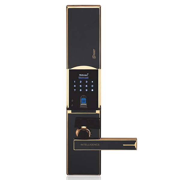 雅麒智能鎖 J-ZMG4966滑蓋智能指紋鎖