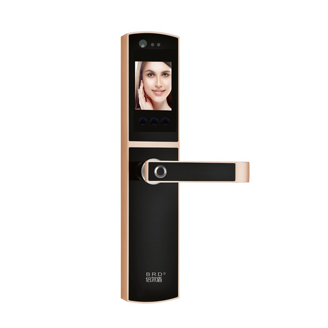 倍爾盾智能鎖 BRD-222人臉半自動智能鎖