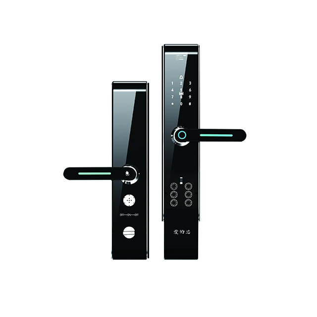 愛的芯指紋鎖 IDX-F1-S8時尚直板智能密碼鎖