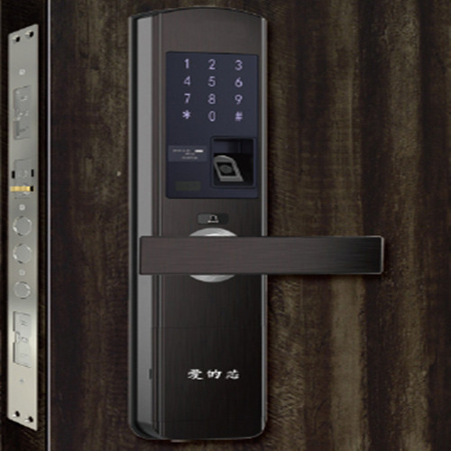 愛的芯指紋鎖 IDX-F1-003時尚密碼智能密碼鎖