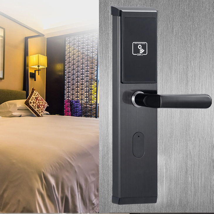 奧冠智能鎖 不銹鋼防盜感應鎖智能電子鎖