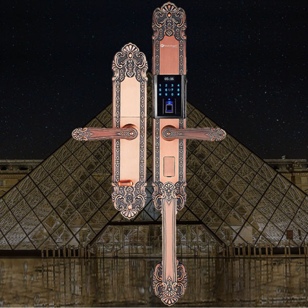 龍騰智能鎖 ZF1619別墅高檔式滑蓋鎖