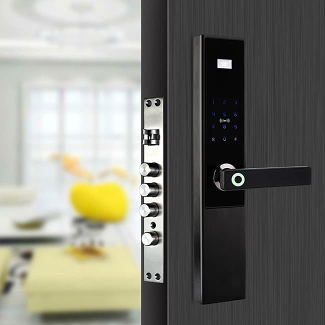 比格漢斯智能鎖 M6S平板指紋密碼智能鎖