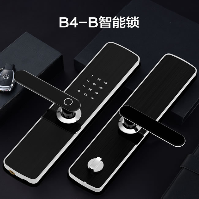 居聯智能鎖 B4-B游離把手防撬報警智能鎖
