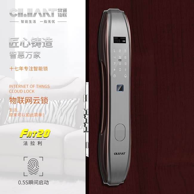 常通物聯(lián)智能鎖 FAT20物聯(lián)網云鎖