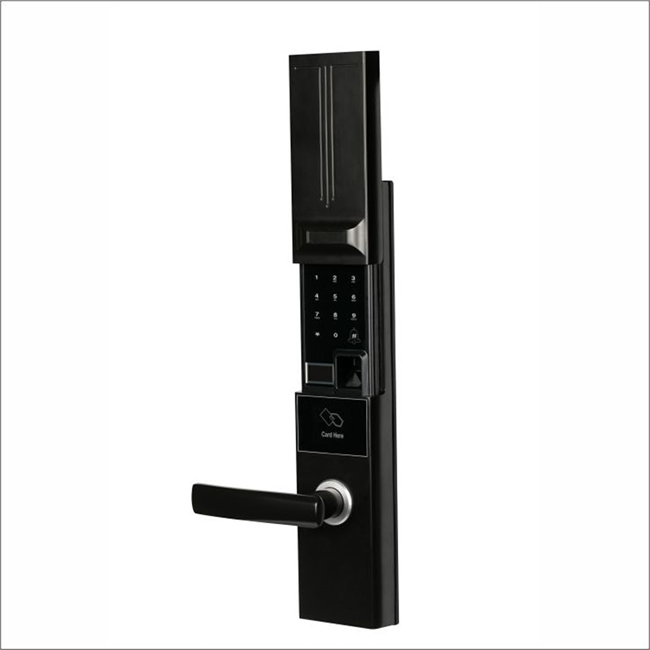 家安芯智能鎖 滑蓋指紋密碼鎖