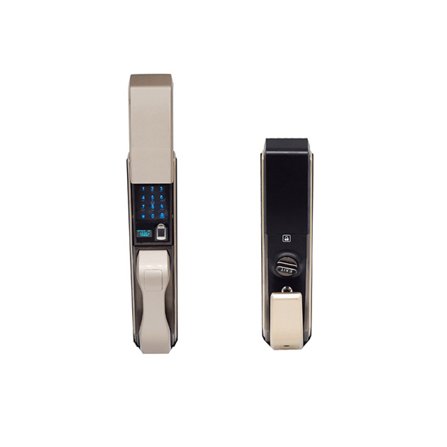 家安芯智能鎖 z-03A滑蓋指紋密碼鎖
