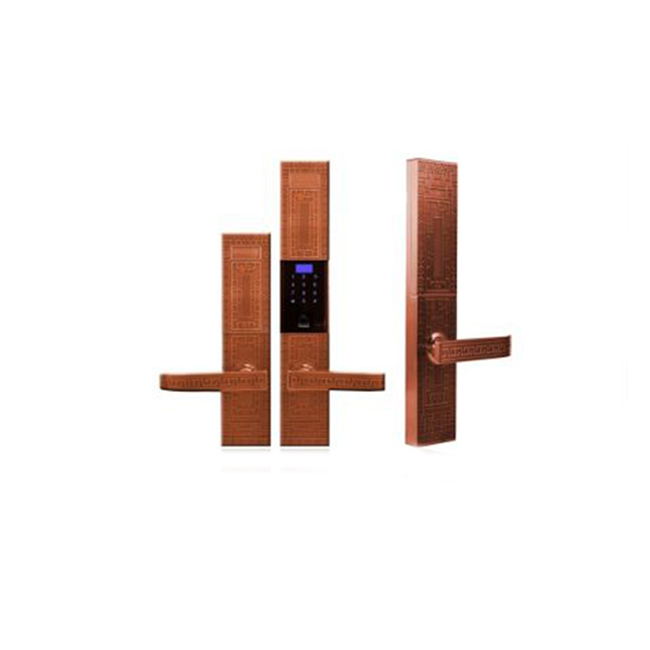 嘉豪馨溢智能鎖 滑蓋指紋密碼鎖