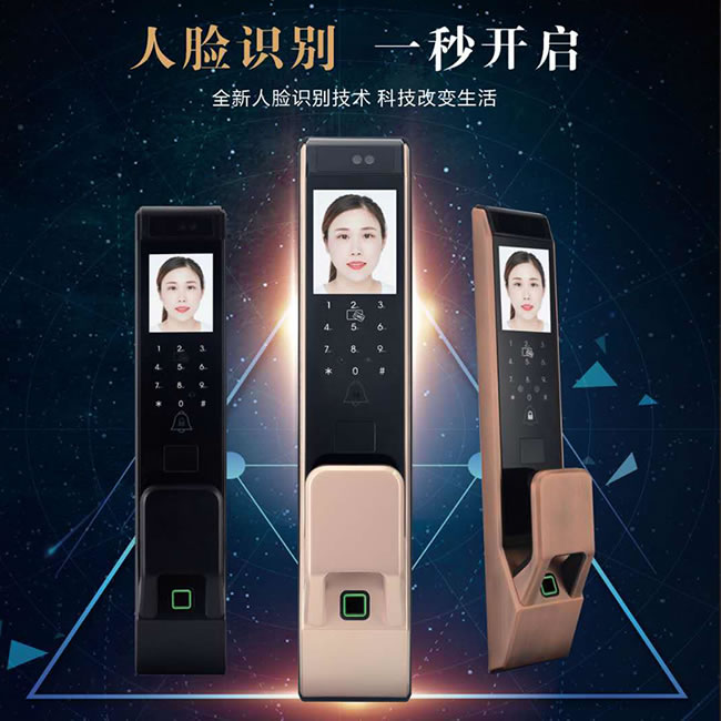 羅威納智能鎖 人臉識別全自動智能鎖