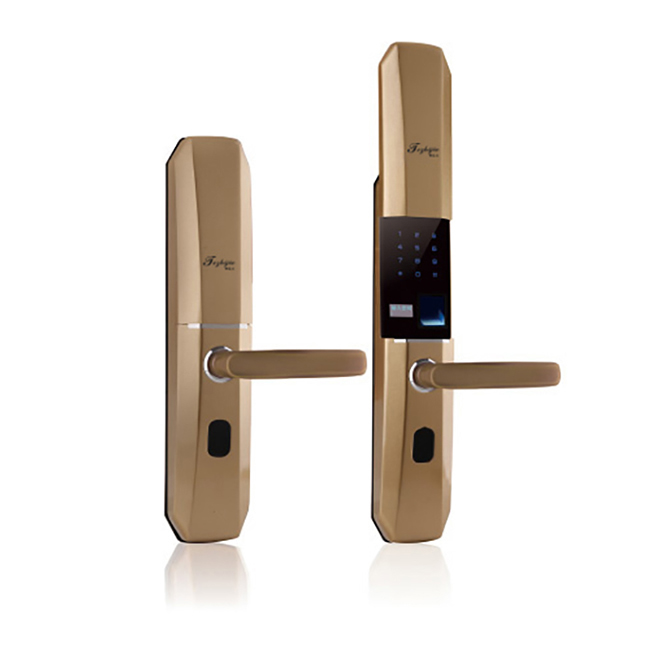 特智杰智能鎖 TZJ-1.0時(shí)尚滑蓋指紋密碼鎖