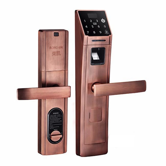 耀達(dá)智能鎖 858H時(shí)尚電子密碼指紋鎖