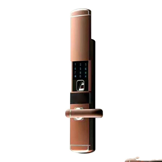 晨新智能鎖 滑蓋指紋密碼鎖