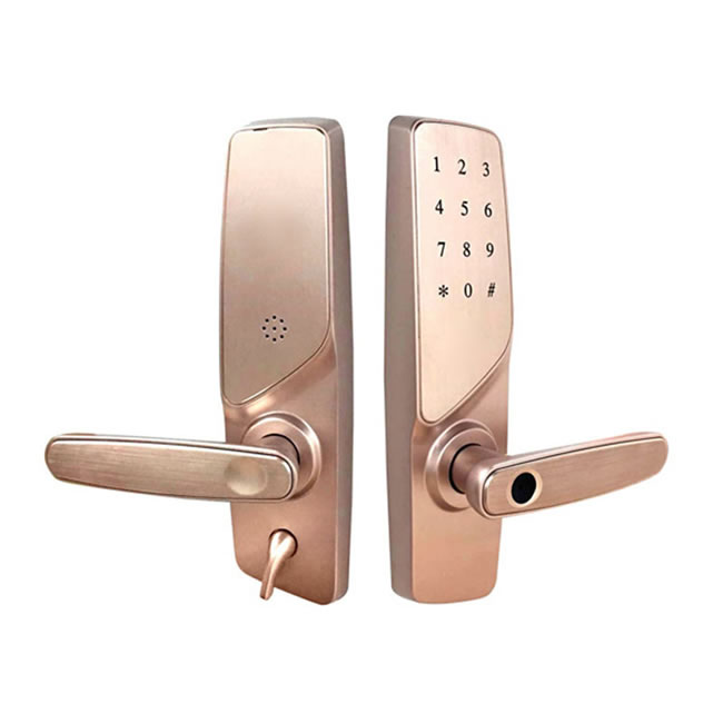 晨新智能鎖 家用防盜門指紋密碼鎖