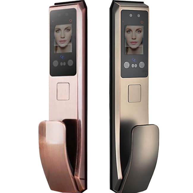 開心橙子智能鎖 KXC-F7全自動人臉識別人體感應智能鎖