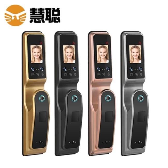 慧聰智能鎖 HC-888人臉識別全自動(dòng)智能鎖