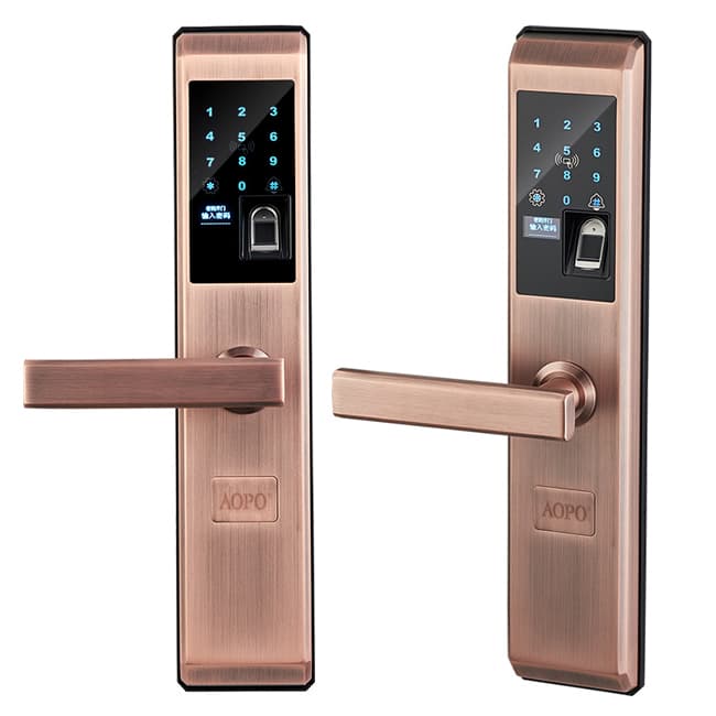 奧珀智能鎖 A4家用防盜門密碼鎖