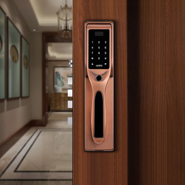 奧珀智能鎖 A6全自動指紋鎖防盜門鎖