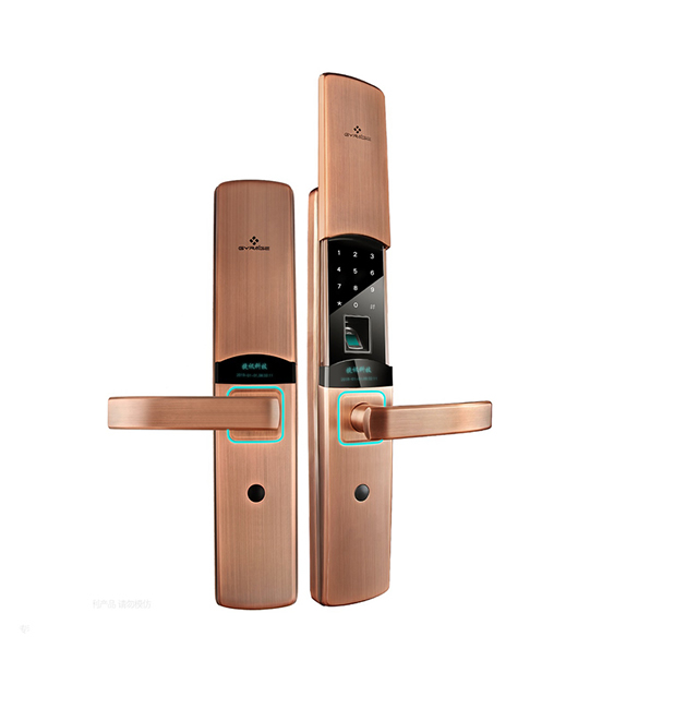 微米氪智能鎖 F7滑蓋指紋密碼智能鎖