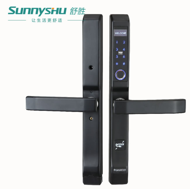 舒勝智能鎖 SS-502斷橋鋁智能鎖 長(zhǎng)款 