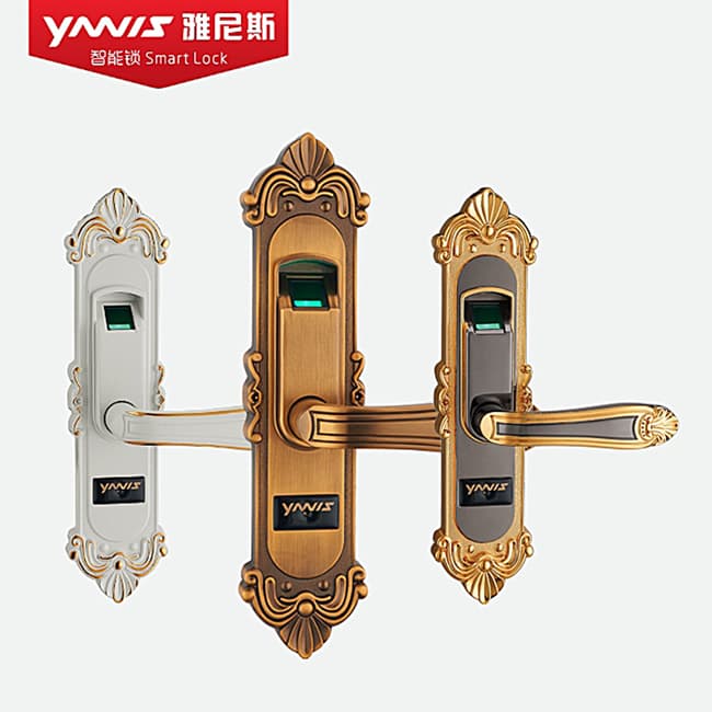 雅尼斯智能鎖 家用指紋鎖防盜鎖