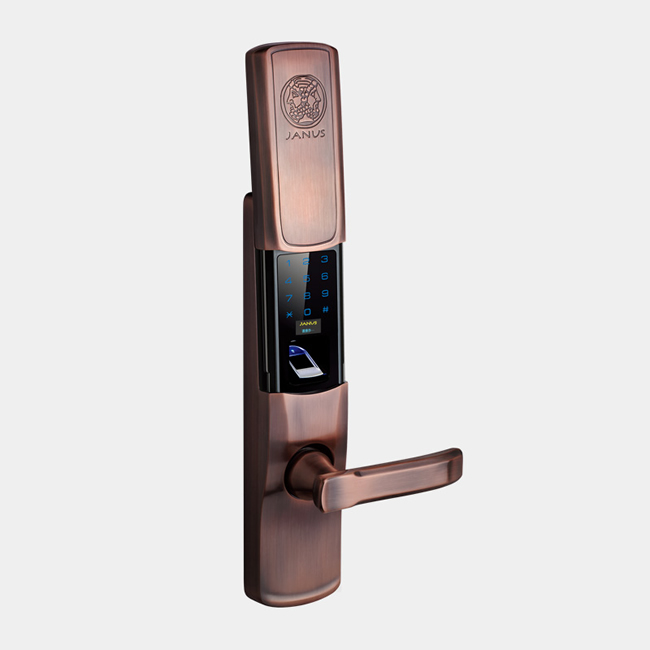 雅努斯智能鎖 家用電子防盜門指紋鎖