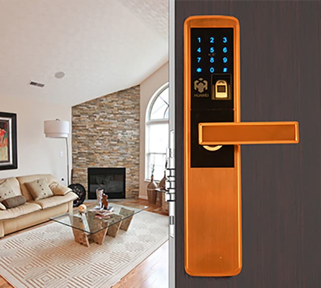 蘭蒂斯智能鎖 H1防盜門全自動智能鎖電子鎖