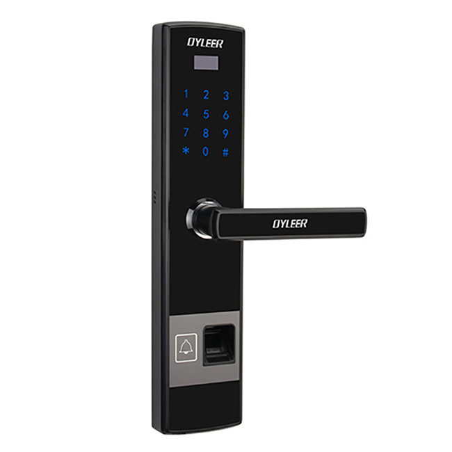 歐儷智能鎖 ZD80直板家用智能指紋門鎖