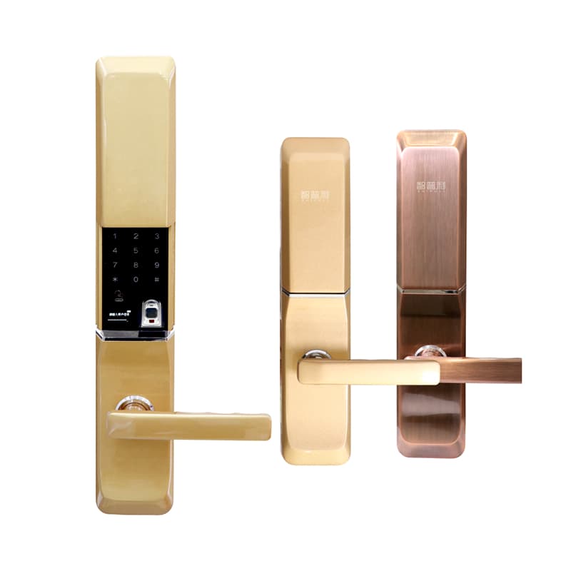 智普利智能鎖 H1自動(dòng)滑蓋家用防盜門大門鎖