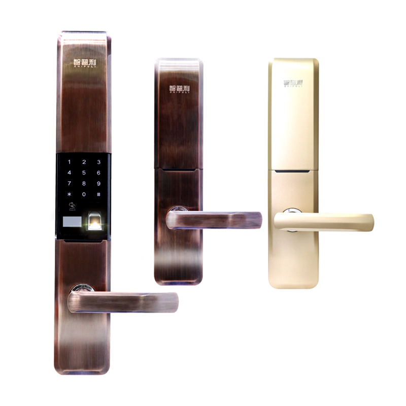 智普利智能鎖 H3全自動(dòng)滑蓋智能指紋鎖