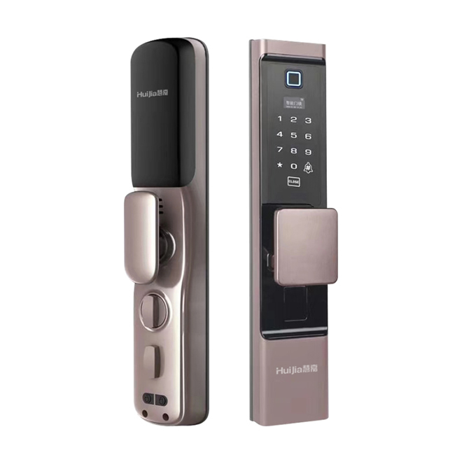 慧嘉智能鎖 HJ-F8家用防盜門密碼鎖