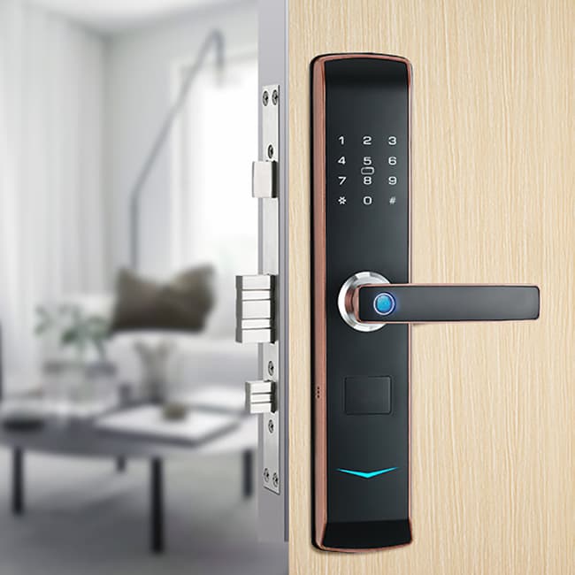 希恩智能鎖 V30指紋密碼短租公寓智能鎖