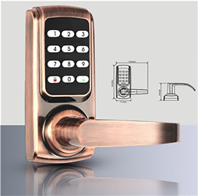 捷聯智能鎖 JK-A804防盜門木門室內門鎖