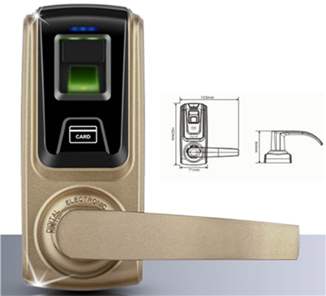 捷聯智能鎖 JK-A803防盜門木門室內門鎖