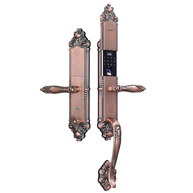 思戈瑞智能鎖 SIG18-DAC歐式別墅大門指紋鎖