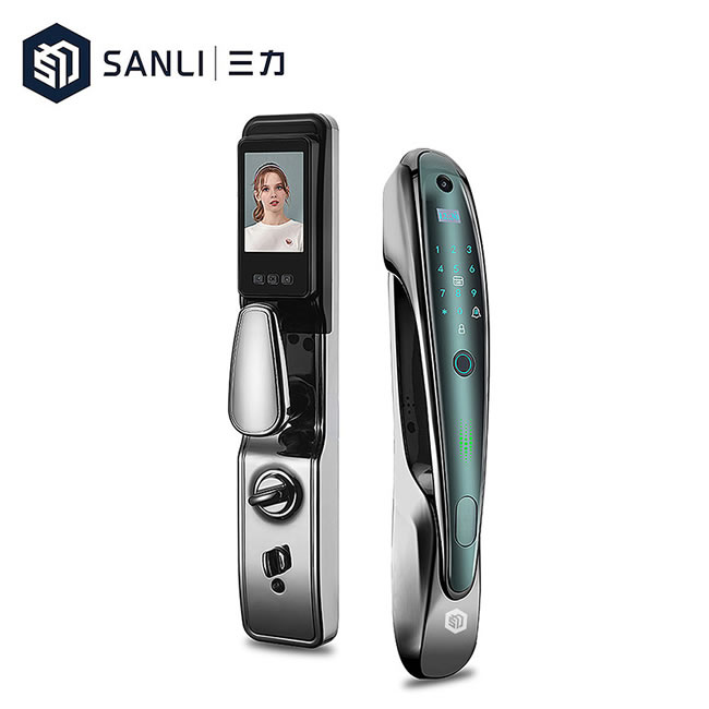 三力智能鎖 AU928全自動密碼指紋遠程智能鎖