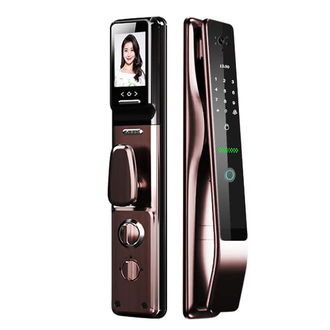 藍(lán)君智能鎖 家用攝像頭貓眼可視智能鎖