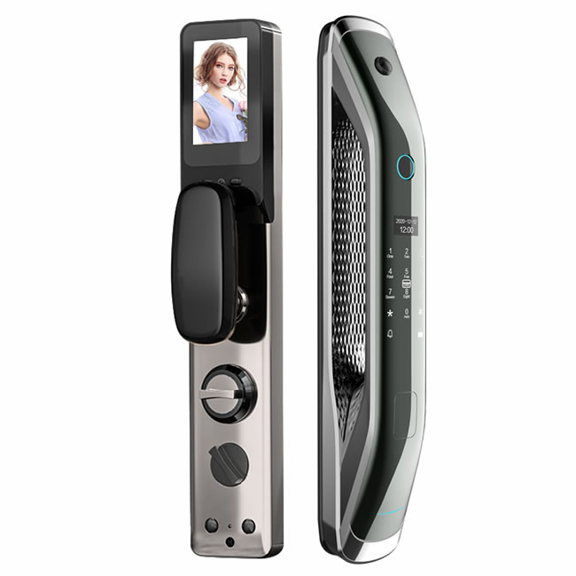 藍(lán)君智能鎖 可視家用防盜門智能門鎖