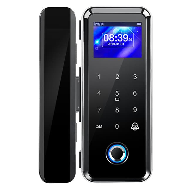 藍(lán)君智能鎖 雙開密碼鎖辦公室智能門禁鎖