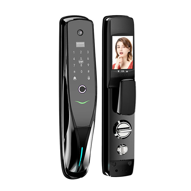 杰科智能鎖 監(jiān)控攝像頭人臉識別鎖