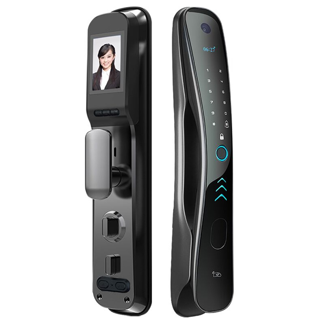 杰科智能鎖 家用防盜門可視智能鎖