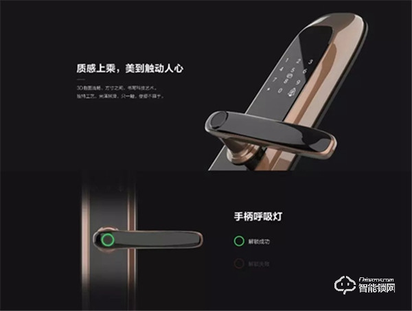 新品：螢石DL20S一握開聯(lián)網(wǎng)版指紋鎖