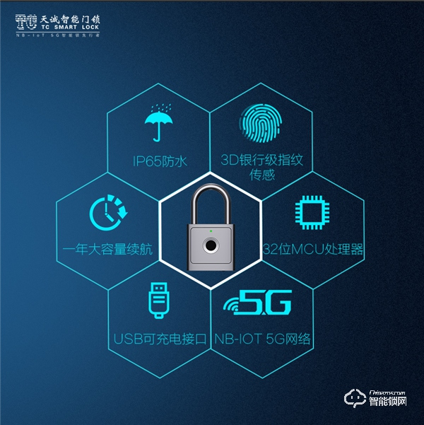 黑科技 || 天誠重磅發布NB-IoT 5G智能掛鎖 黑科技 || 天誠重磅發布NB-IoT 5G智能掛鎖
